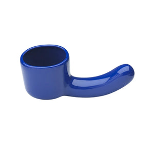 Curved Blue Aufsatz Magic Wand G-Punkt Stimulation Detailansicht