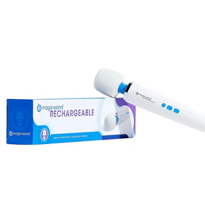 Magic Wand Rechargeable Massagestab Silikonkopf